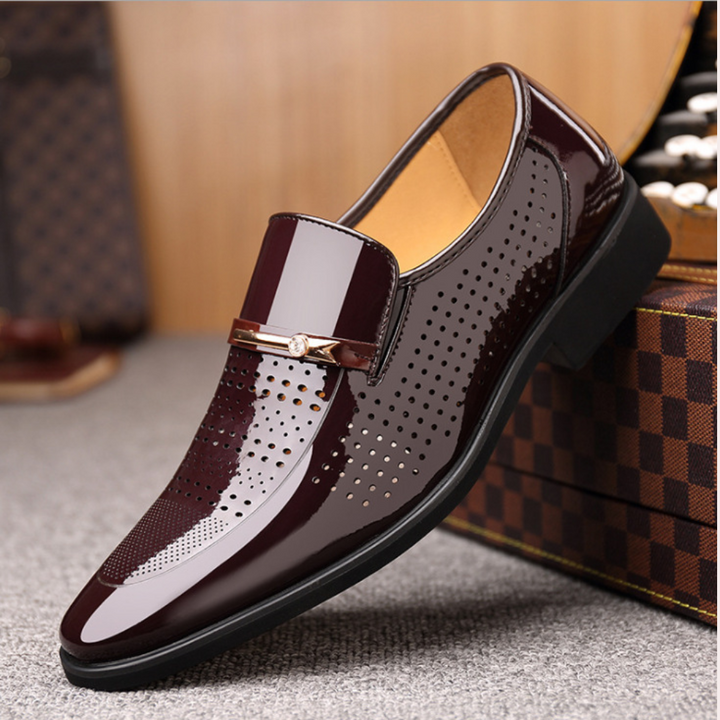 Eleganckie i wypolerowane buty męskie zapewniające nienaganny, profesjonalny styl