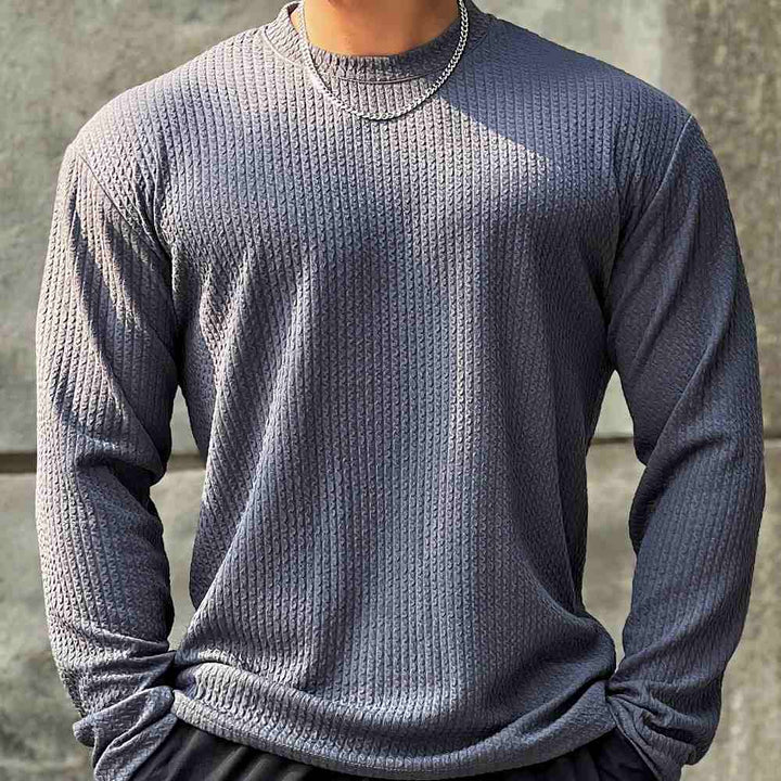 Stylowy męski sweter fitness zapewniający sportowy wygląd