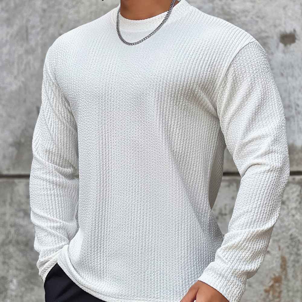 Stylowy męski sweter fitness zapewniający sportowy wygląd