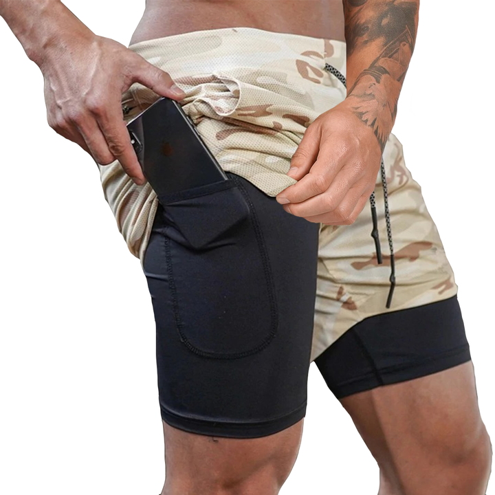Wielofunkcyjne szorty męskie zapewniające styl i wygodę