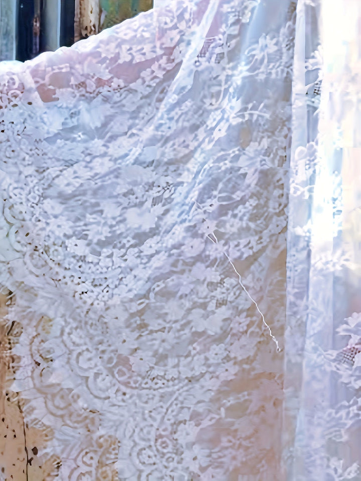 Danilla | Elegante Transparante Kant Kimono voor een Stijlvolle Strandlook