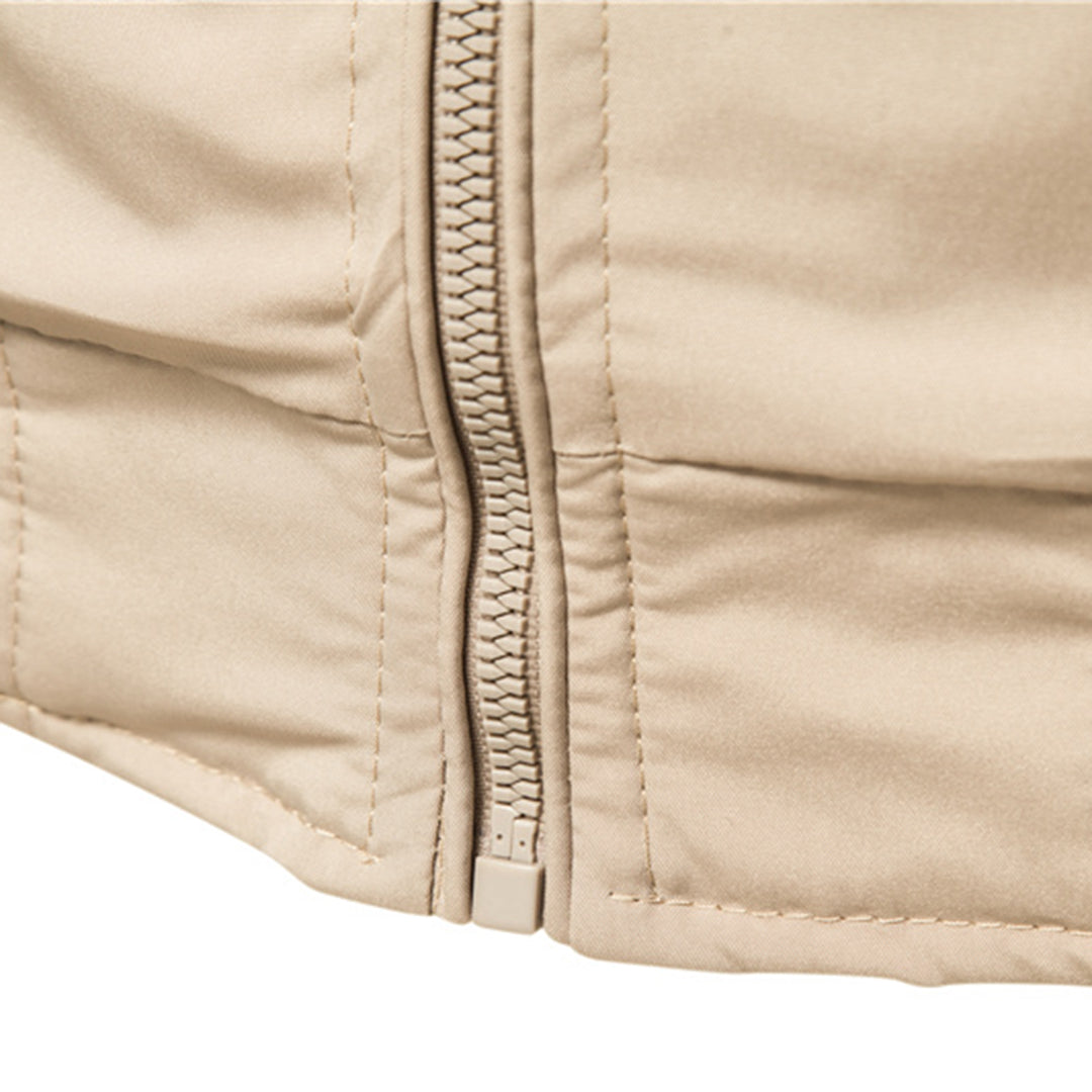BOSKO - Elegancka męska kurtka bomber z cichego materiału