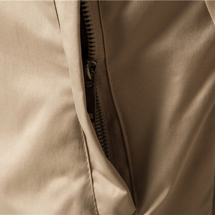 BOSKO - Elegancka męska kurtka bomber z cichego materiału