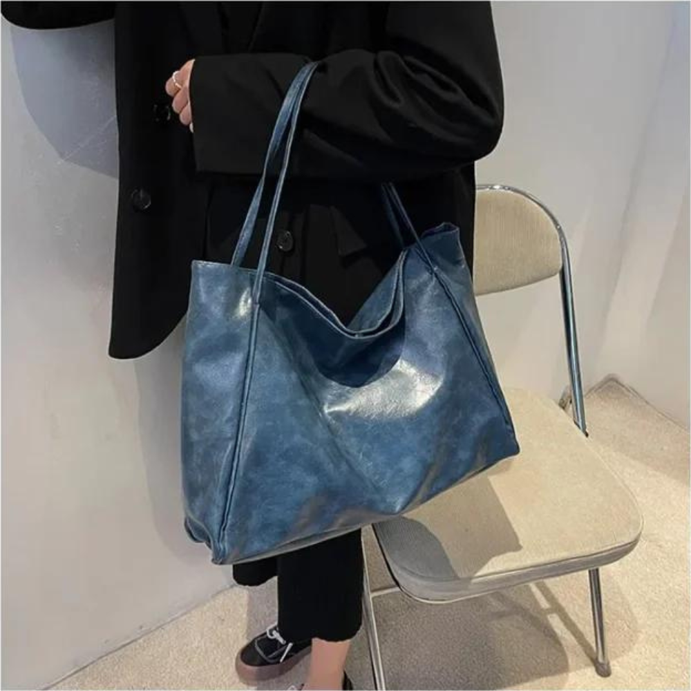 Zella | Elegante Leren Handtas in Bordeaux voor Stijl en Functionaliteit