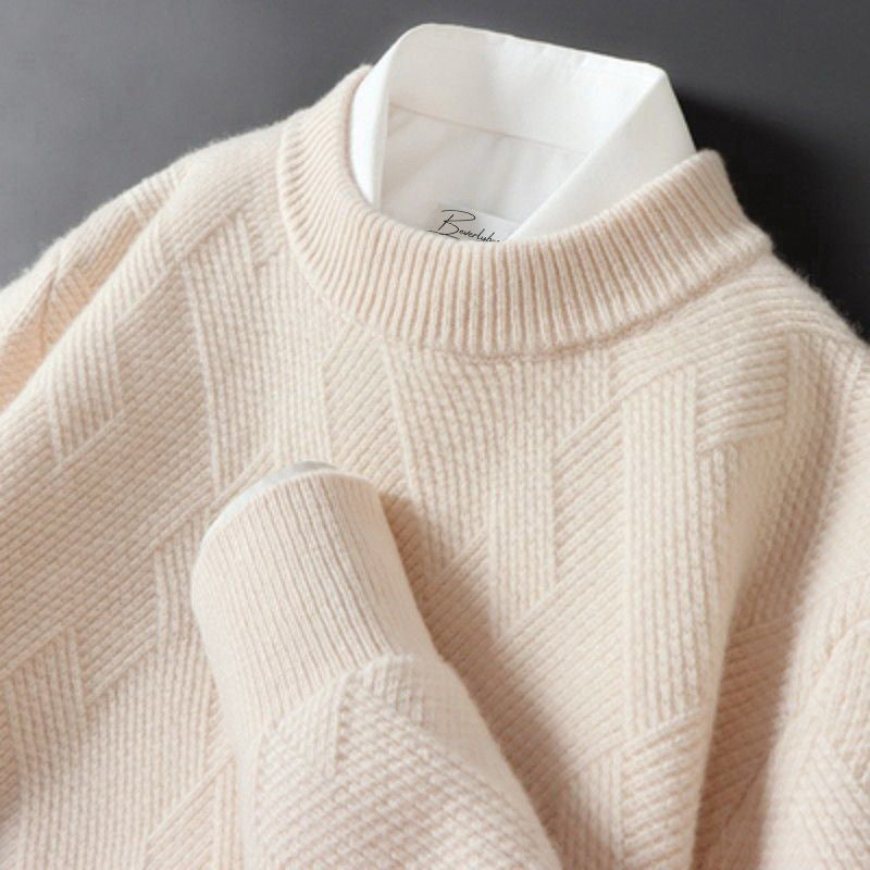 Stylowy męski sweter z kaszmiru w różnych kolorach na każdą okazję