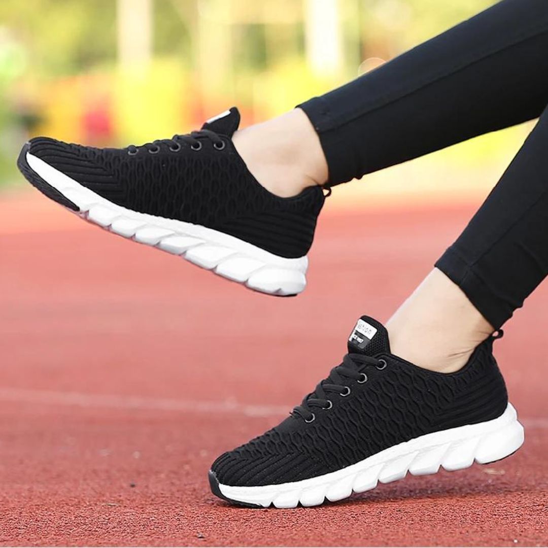 Wygodne damskie buty sportowe z miękką pianką z pamięcią kształtu zapewniającą idealne dopasowanie