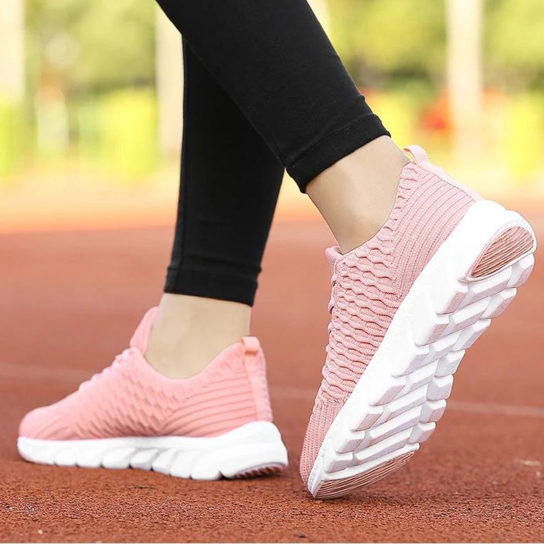 Wygodne damskie buty sportowe z miękką pianką z pamięcią kształtu zapewniającą idealne dopasowanie