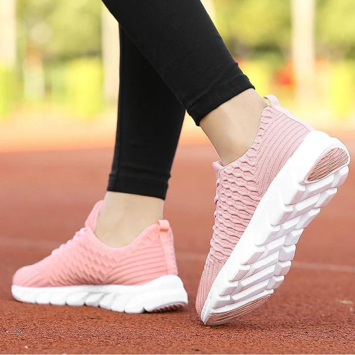 Wygodne damskie buty sportowe z miękką pianką z pamięcią kształtu zapewniającą idealne dopasowanie