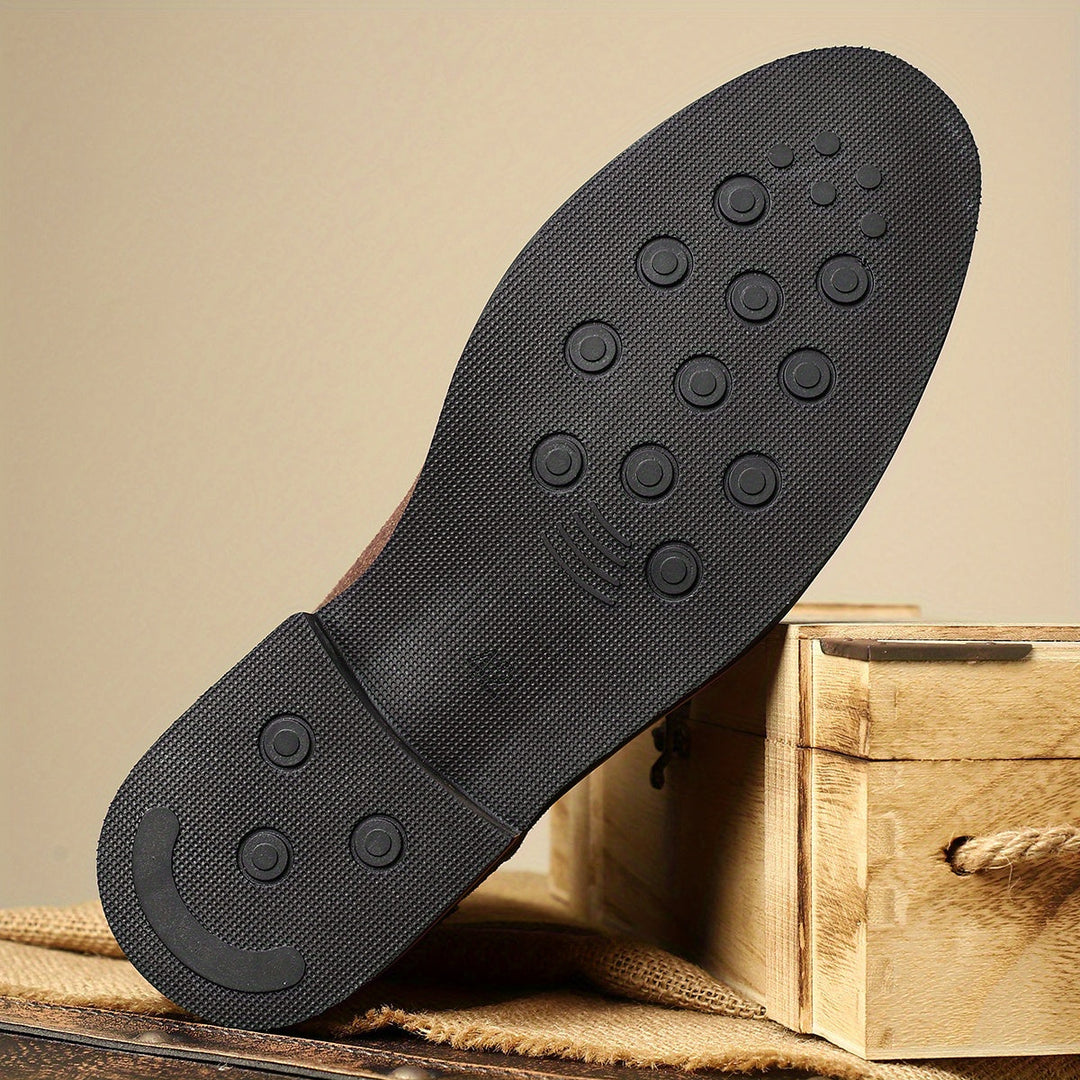 Eleganckie skórzane buty męskie Oxford dla mężczyzn dbających o styl