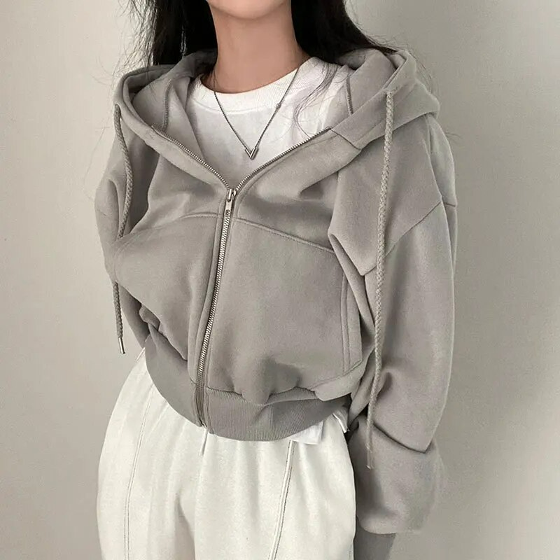 Oversize'owa bluza z kapturem dla kobiet - wygoda i styl w jednym
