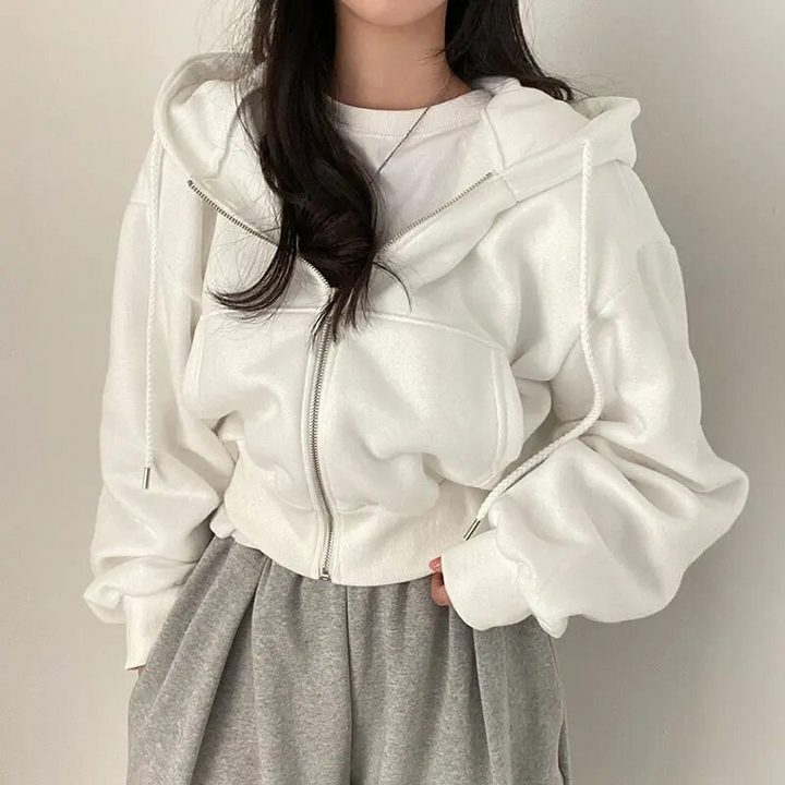 Oversize'owa bluza z kapturem dla kobiet - wygoda i styl w jednym