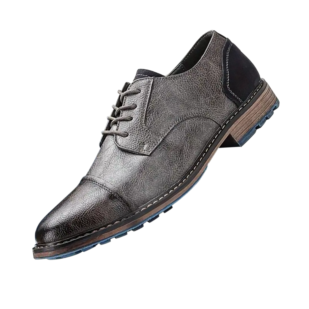 Eleganckie sznurowane buty męskie w dużych rozmiarach