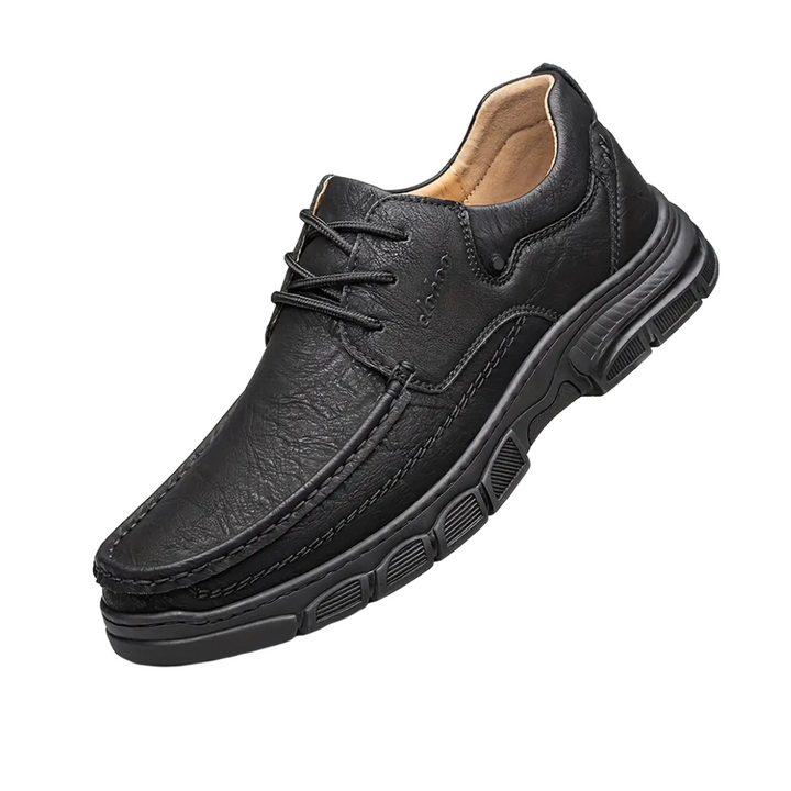 Stylowe męskie buty biznesowe ze sznurowaniem zapewniające wyrafinowany wygląd