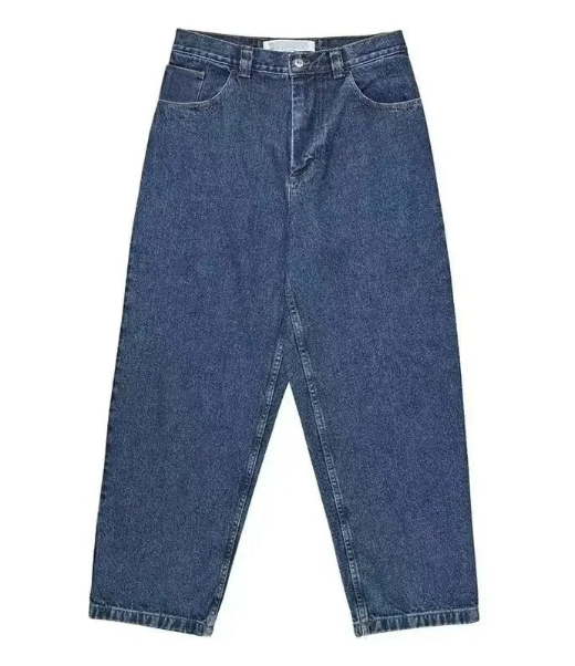 Stylowe, oversizowe jeansy męskie typu baggy w stylu skater