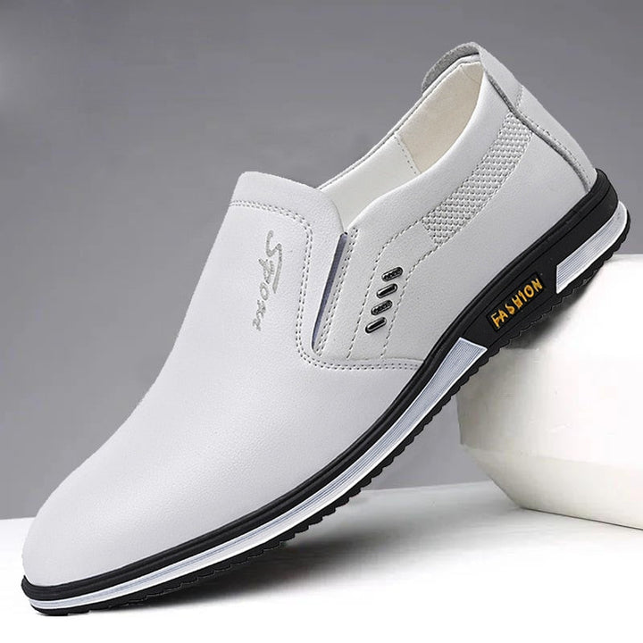 Stylowe skórzane buty męskie w uniwersalnych kolorach na każdą okazję