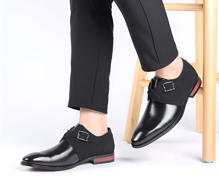 Stylowa elegancja: wysokiej jakości skórzane buty biznesowe dla mężczyzn