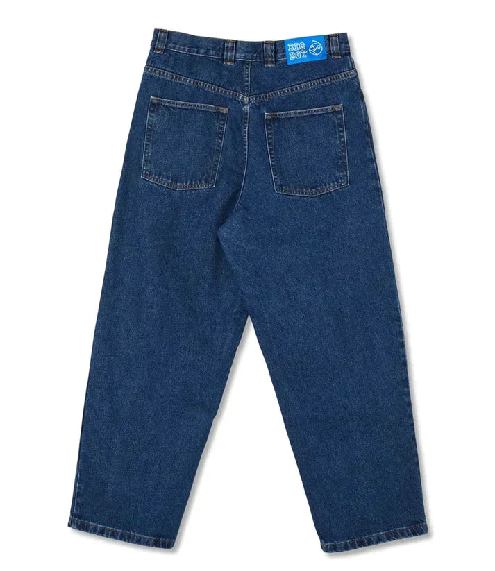 Stylowe, oversizowe jeansy męskie typu baggy w stylu skater