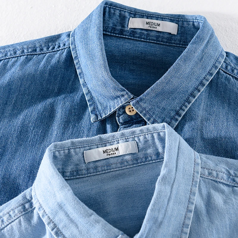 Koszula męska Alessandro Denim wykonana z wysokiej jakości bawełny zapewnia stylowy wygląd