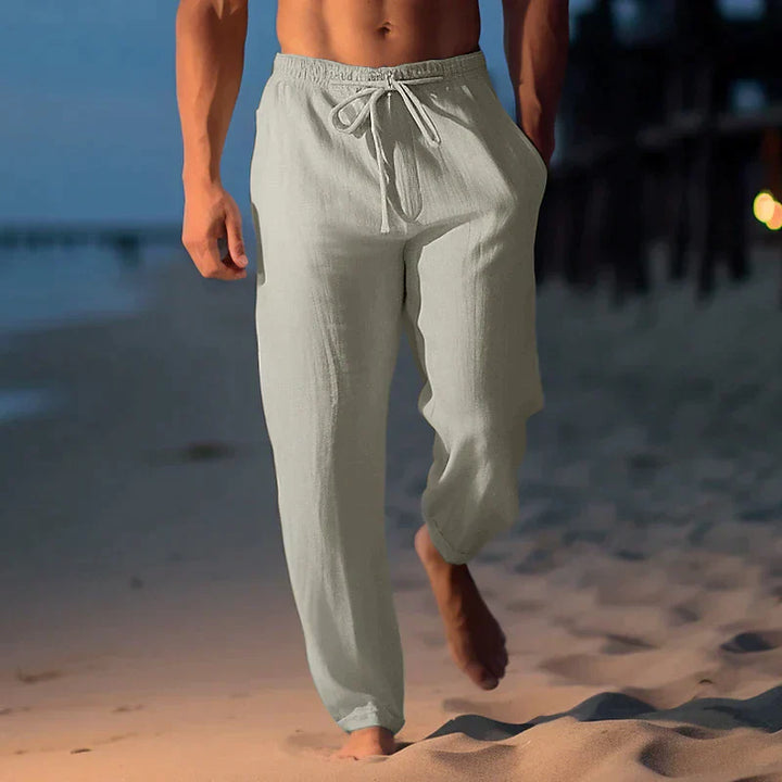 Pantaloni in Lino Eleganti da Uomo Gabriele™