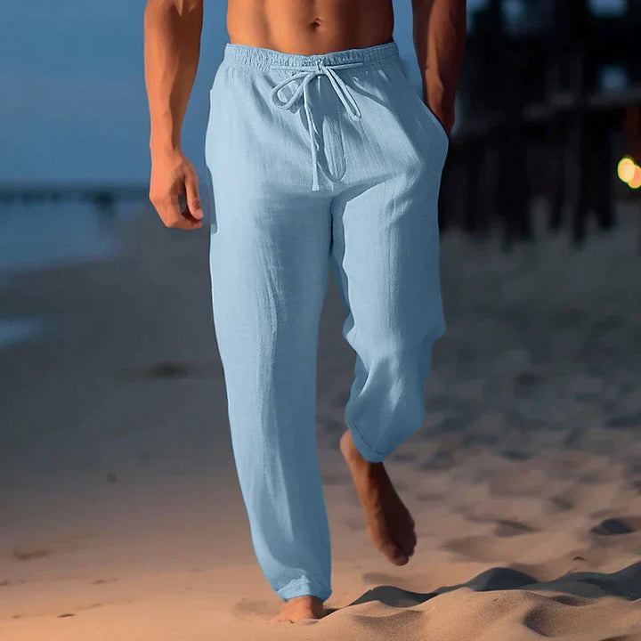Pantaloni in Lino Eleganti da Uomo Gabriele™