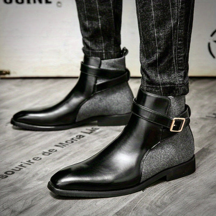 Ekskluzywne, ręcznie robione buty męskie wykonane z wysokiej jakości skóry