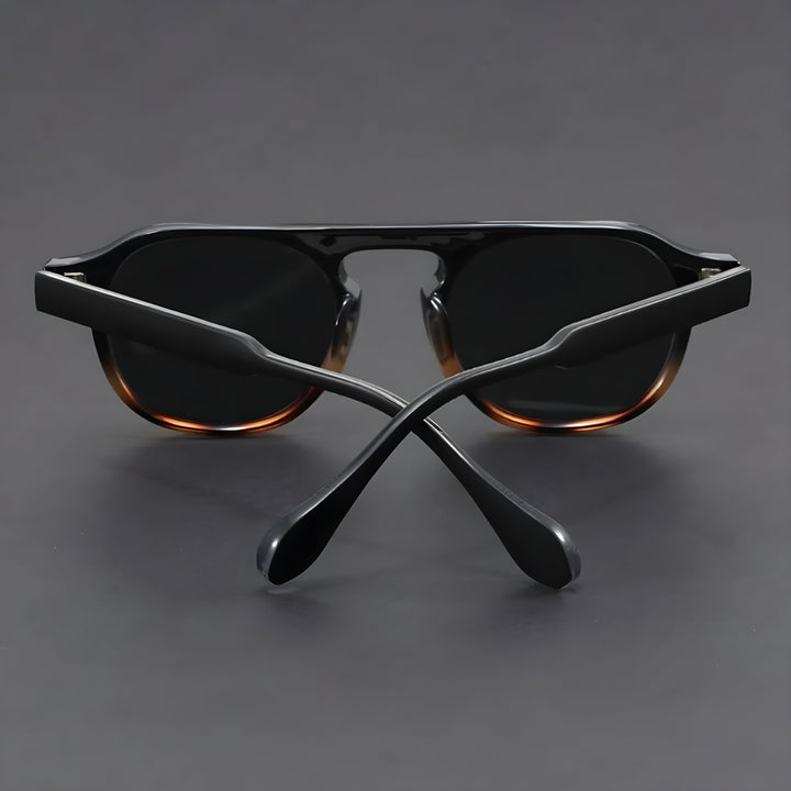 Stylowe okulary przeciwsłoneczne retro vintage dla mężczyzn