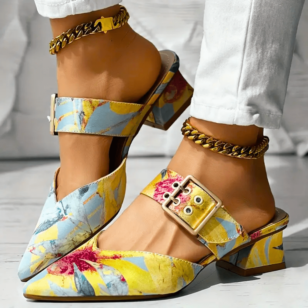 Eleganckie damskie buty na obcasie z ortopedycznym komfortem do noszenia przez cały dzień