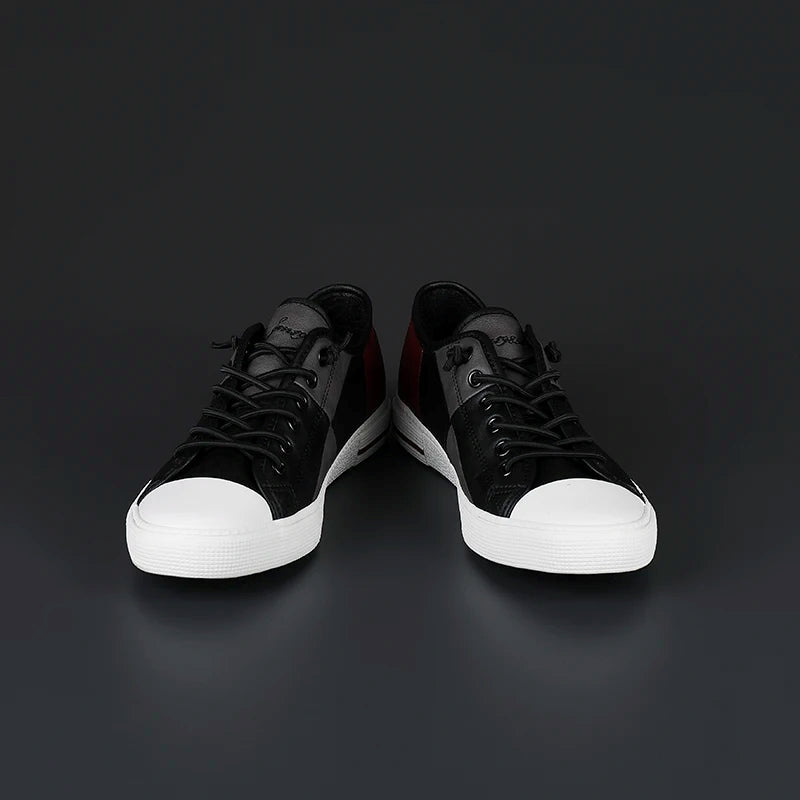 Stylowe męskie skórzane buty sportowe zapewniające elegancki wygląd