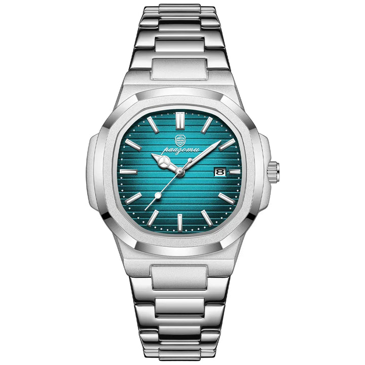 Stilvolle Herren Edelstahl-Armbanduhr für jeden Anlass