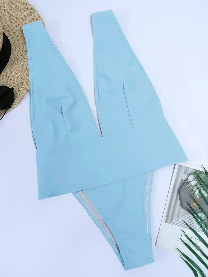 Rhia | Luxe Open Back Badpak met Stijlvol Snit voor een Elegante Look