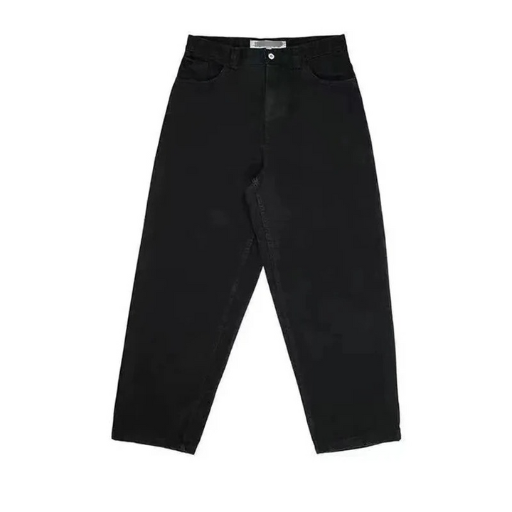 Stylowe, oversizowe jeansy męskie typu baggy w stylu skater