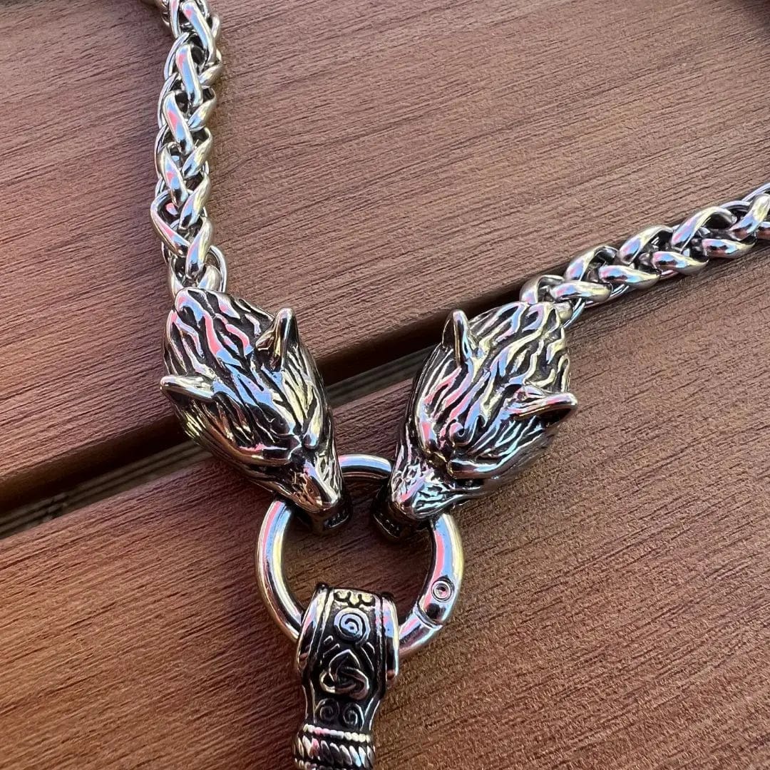 Wytrzymały naszyjnik męski Viking Protection zapewnia mocny styl