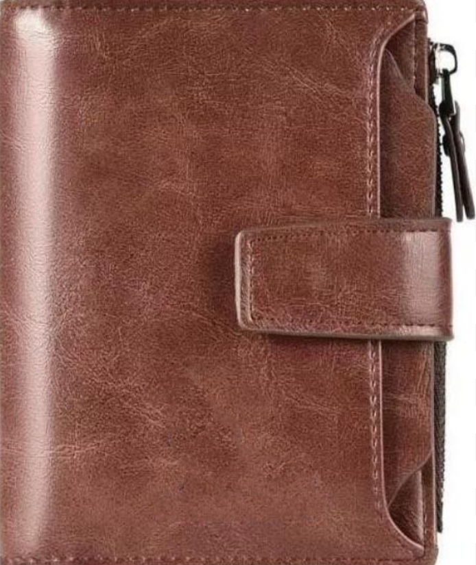 Portfel męski z ochroną RFID i zabezpieczeniem przed kradzieżą - bezpieczne podróżowanie