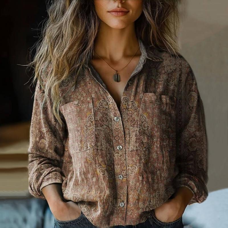 Elegancka bluzka damska vintage w ponadczasowym stylu
