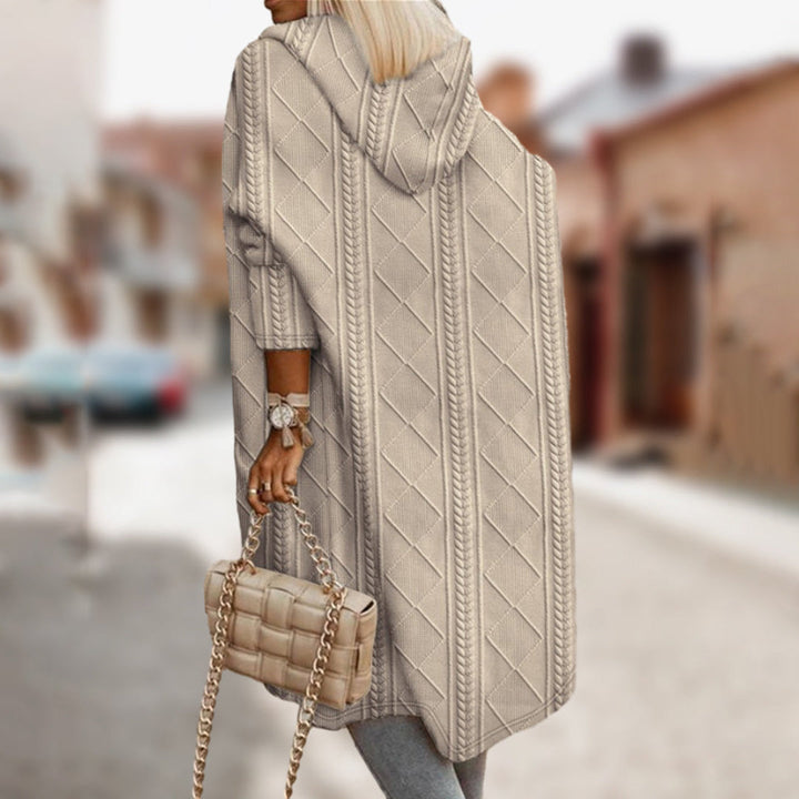 RIBBETE - Modna kurtka z kapturem dla nieodpartej elegancji