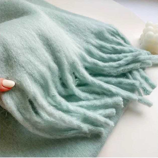 Mavis | Thermische Pastel Sjaal Collectie voor Comfort en Stijl