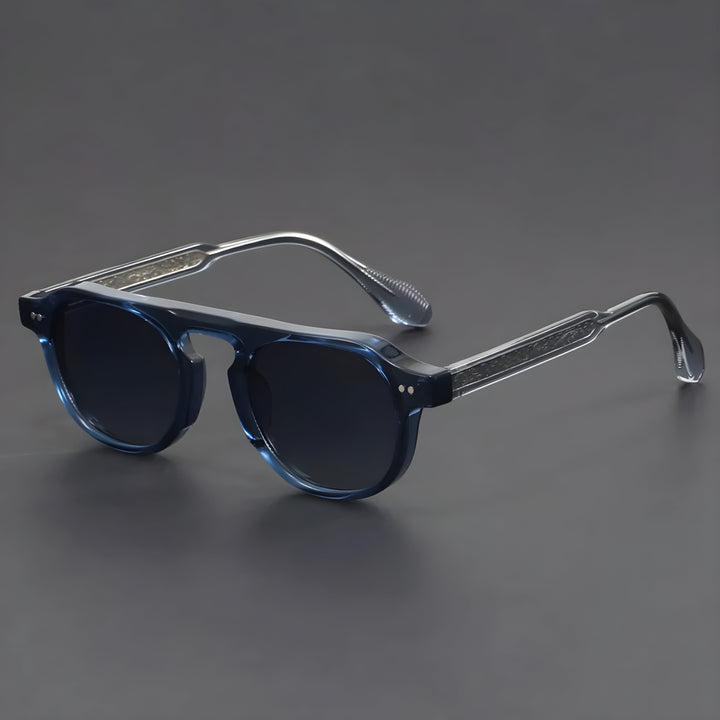 Stylowe okulary przeciwsłoneczne retro vintage dla mężczyzn