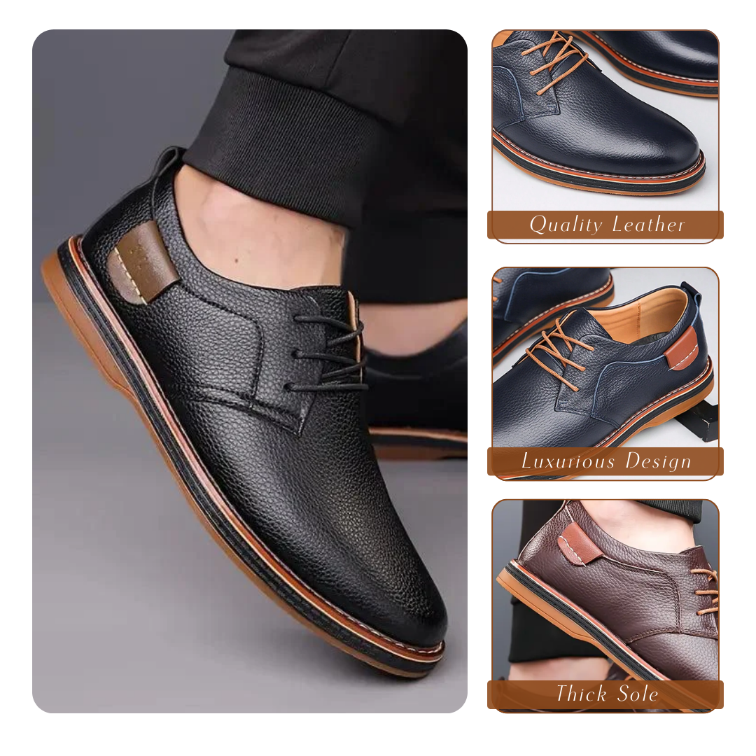 Stylowe męskie buty biznesowe zapewniające profesjonalny wygląd