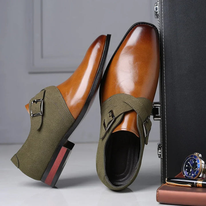 Stylowa elegancja: wysokiej jakości skórzane buty biznesowe dla mężczyzn