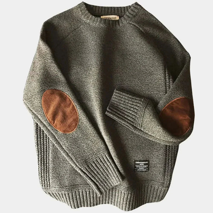 Ciepły sweter męski w stylowych, klasycznych kolorach dla wygody i elegancji