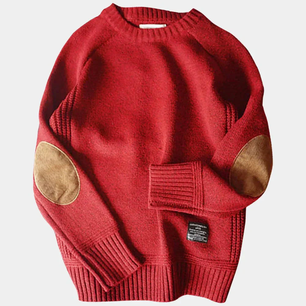 Ciepły sweter męski w stylowych, klasycznych kolorach dla wygody i elegancji