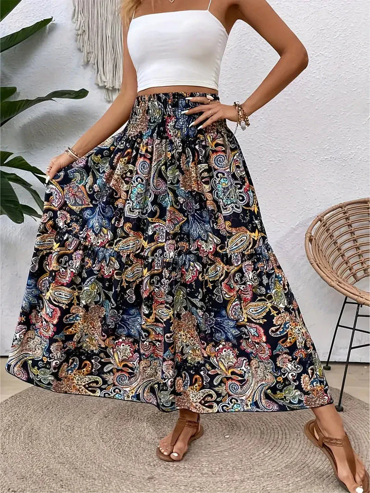 Elegancka damska spódnica maxi zapewniająca stylowy wygląd