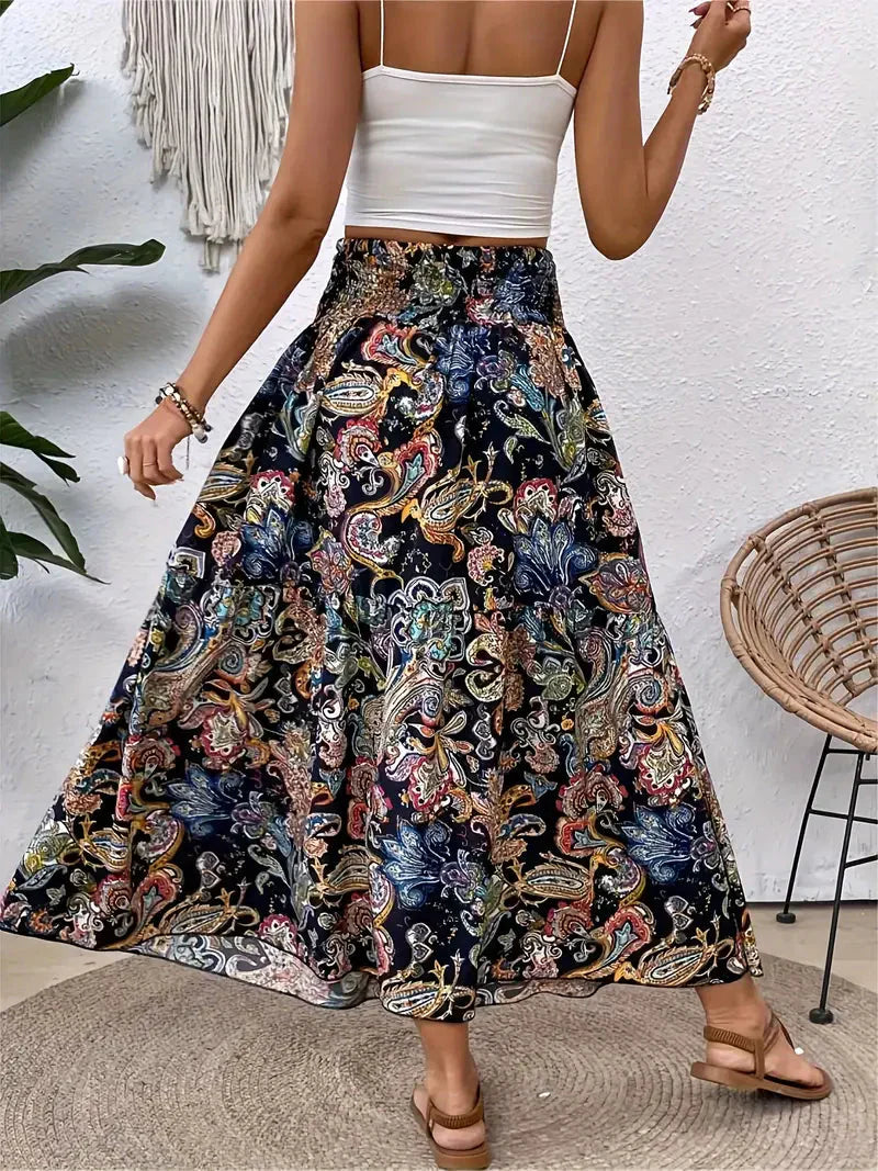 Elegancka damska spódnica maxi zapewniająca stylowy wygląd