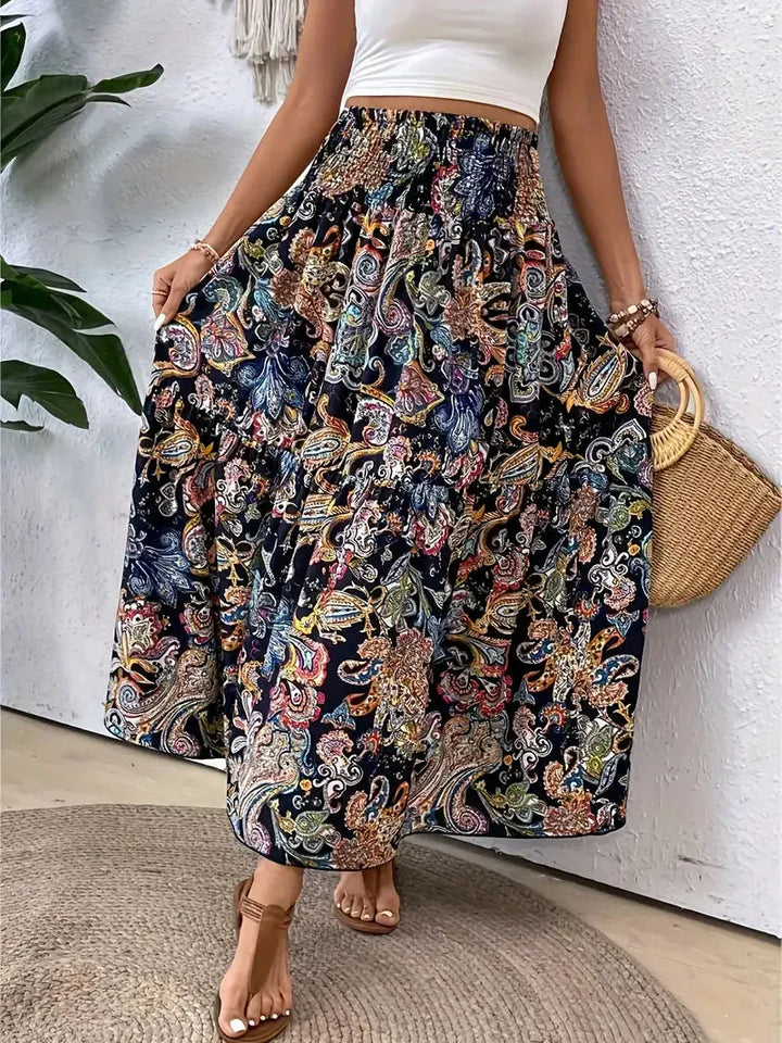 Elegancka damska spódnica maxi zapewniająca stylowy wygląd