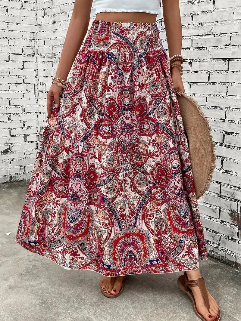 Elegancka damska spódnica maxi zapewniająca stylowy wygląd