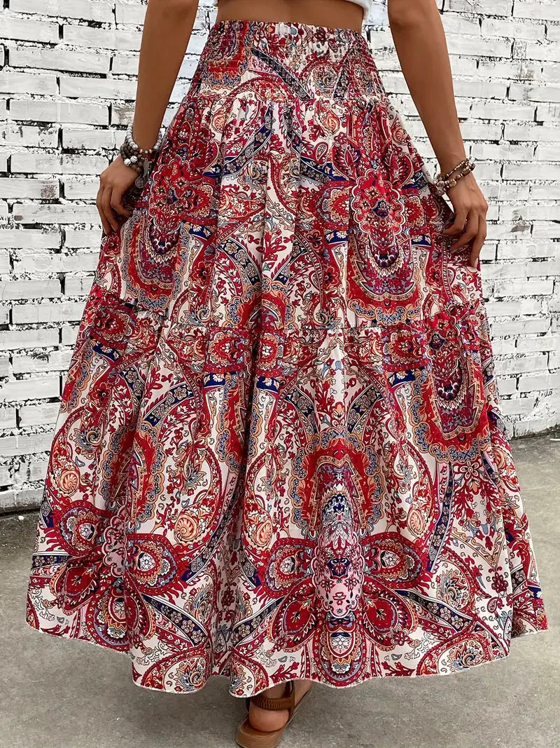 Elegancka damska spódnica maxi zapewniająca stylowy wygląd