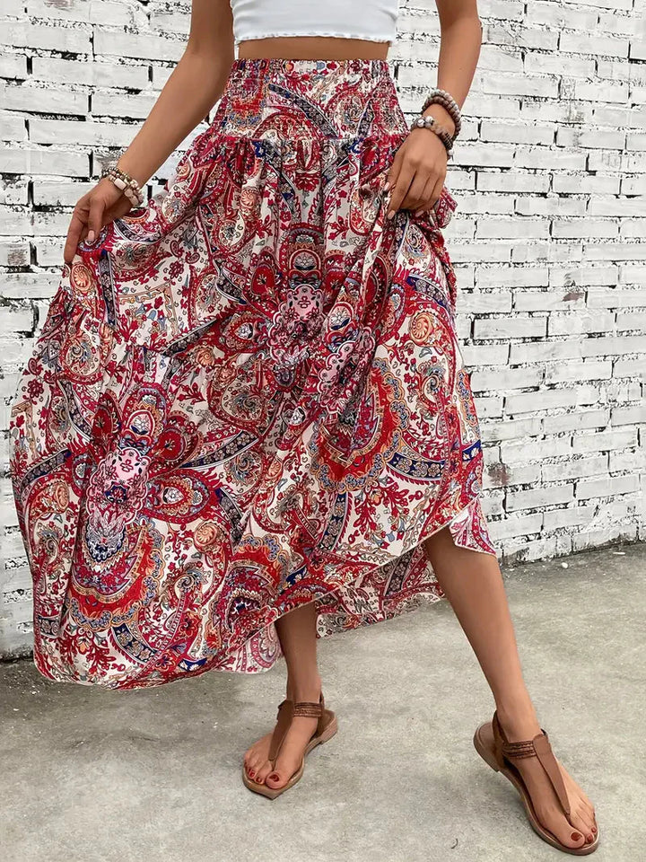 Elegancka damska spódnica maxi zapewniająca stylowy wygląd