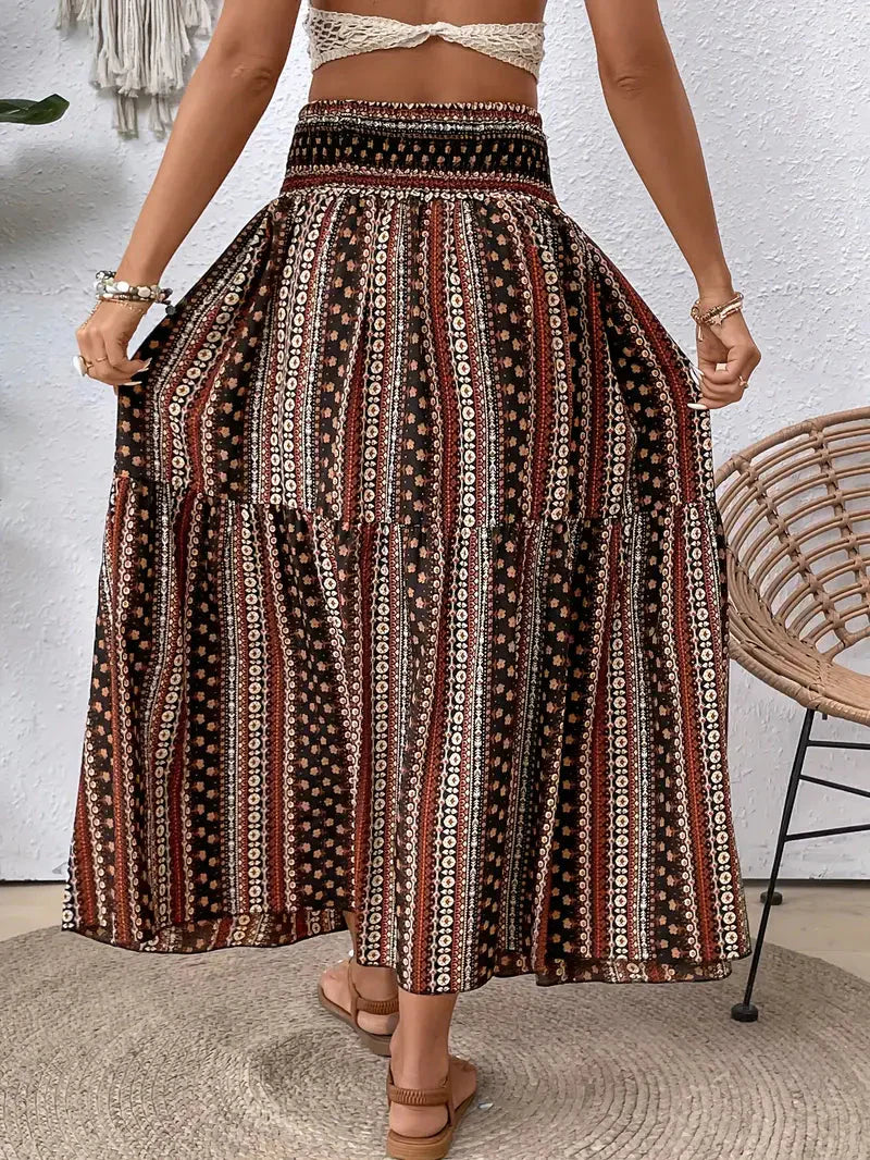 Elegancka damska spódnica maxi zapewniająca stylowy wygląd