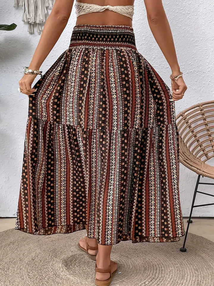 Elegancka damska spódnica maxi zapewniająca stylowy wygląd