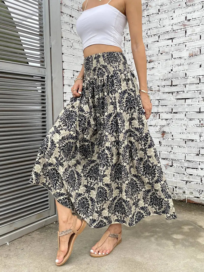 Elegancka damska spódnica maxi zapewniająca stylowy wygląd